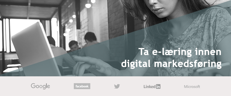 Digital marketing Institute samarbeidspartnere, google, Microsoft, Facebook, LinkedIn og Twitter